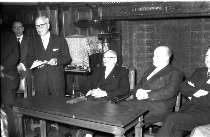 Burgemeester Allewaert, Izegem, 1958