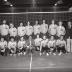Volleybalclub 'Doskom': groepsfoto's met spelers, Moorslede 1976