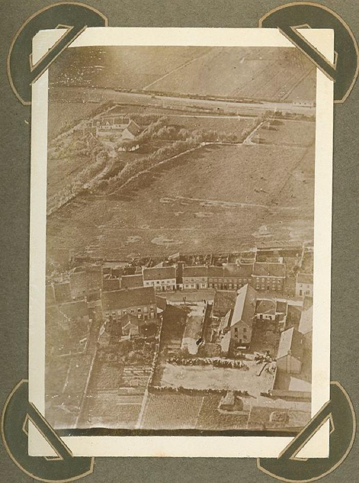 Luchtfoto Adinkerke 25 september 1915