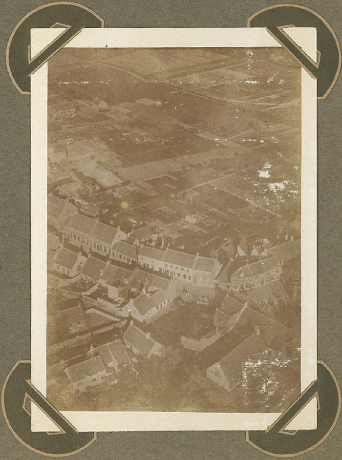 Luchtfoto Adinkerke 25 september 1915