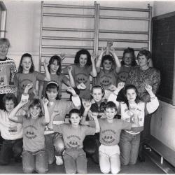 Netbalfinale, Lichtervelde, 1990