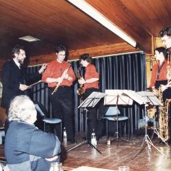 Muziek-café met SAX en dehors, Lichtervelde, 3 april 1999