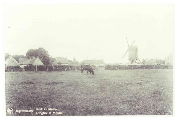 Kasteelmolen, Ingelmunster, ca 1930