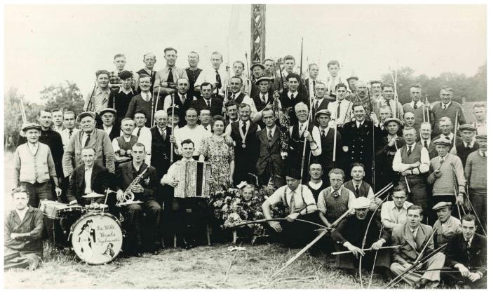 Schuttersgilde Sint-Sebastiaan, Ingelmunster, ca 1943
