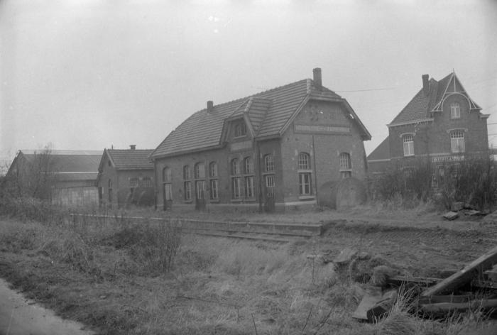 Station Moorslede, december 1972