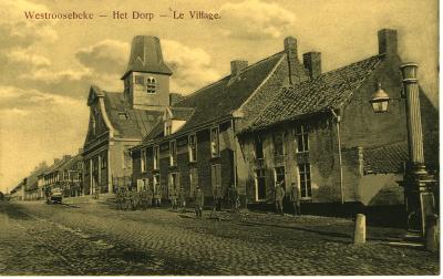 Pentekening Westrozebeke Dorp
