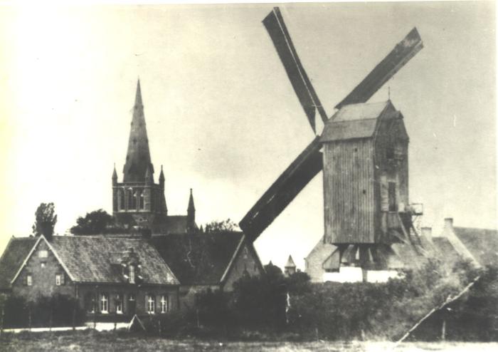 Molen en kerk, Dadizele