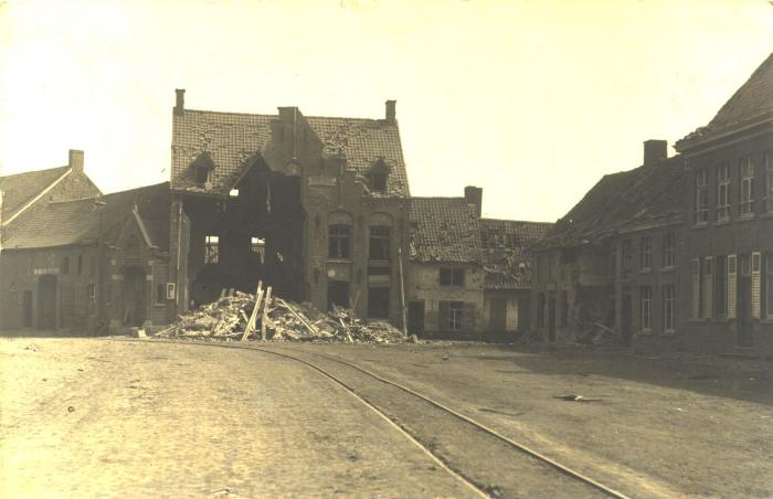 Verwoeste huizen, Dadizele