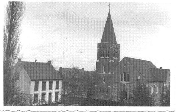 Pastorij en kerk van Slypskpelle (Moorslede)