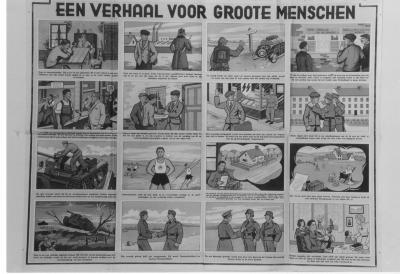 Affiche "Een verhaal voor grote menschen", WOII.