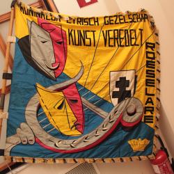 Vlag van het Koninklijk Lyrisch Gezelschap "Kunst Veredelt", Roeselare