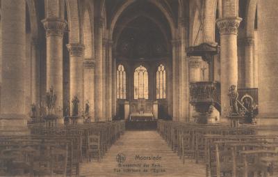 Interieur kerk Moorslede