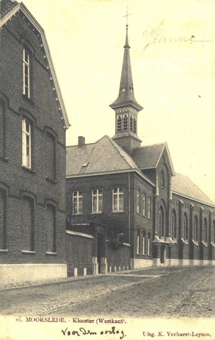 Westkant Klooster Ten Bunderen van Moorslede