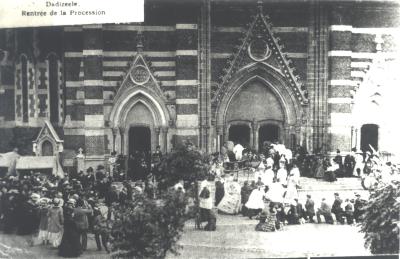 Dadizeele Rentrée de la Procession