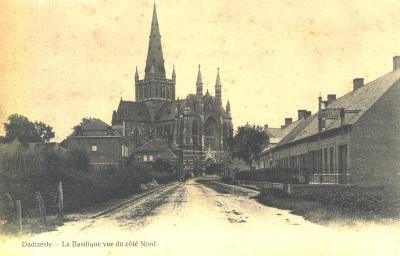 Dadizeele La Basilique vue du côté Nord