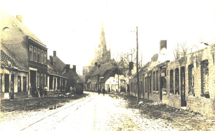 Basiliek van Dadizele tijdens WOI