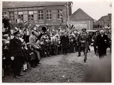 Bezoek van Z.M. Koning Leopold III, Tielt 30 oktober 1937