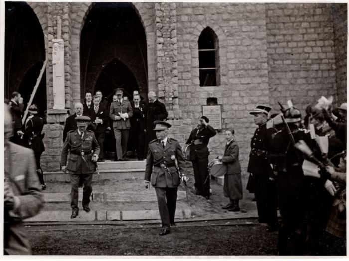 Bezoek van Z.M. Koning Leopold III, Tielt 30 oktober 1937