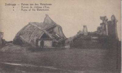 Zeebrugge - Puinen van de Watertoren