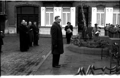 Harmonie Leo XIII onder leiding van Julien Renier, Izegem, 1959