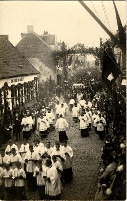 Heilig-Hartprocessie, Heilig Sacrament, 1925