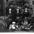Jubileumviering kloosterzusters: jubilarissen poseren met moeder overste, Izegem 1957