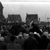 Inwijding nieuwe kapel in wijk Negenhoek door Bisschop Desmedt, Izegem, 1959 