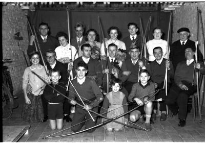 Handboogschutters "Stad Kortrijk", Izegem, 1959