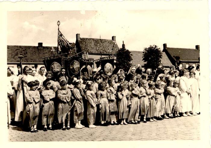 Processie, Gits, 1950