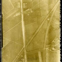 Luchtfoto spoorweg Roeselare-Ieper en Roeselare-Menen